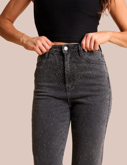 Stud Detail Denim Jeans